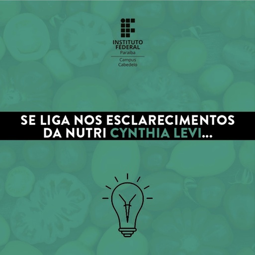 IFPB Campus Cabedelo - Coronavírus: Alimentação na Pandemia 2.jpg