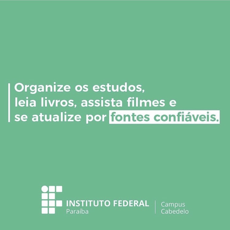 IFPB Campus Cabedelo - Coronavírus: Isolamento Social 3.jpg