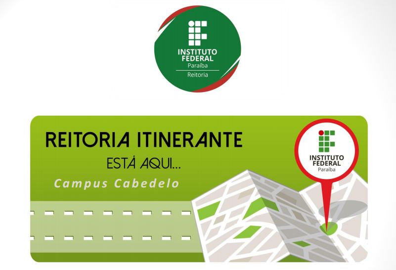 Reitoria Itinerante - Banner Cabedelo