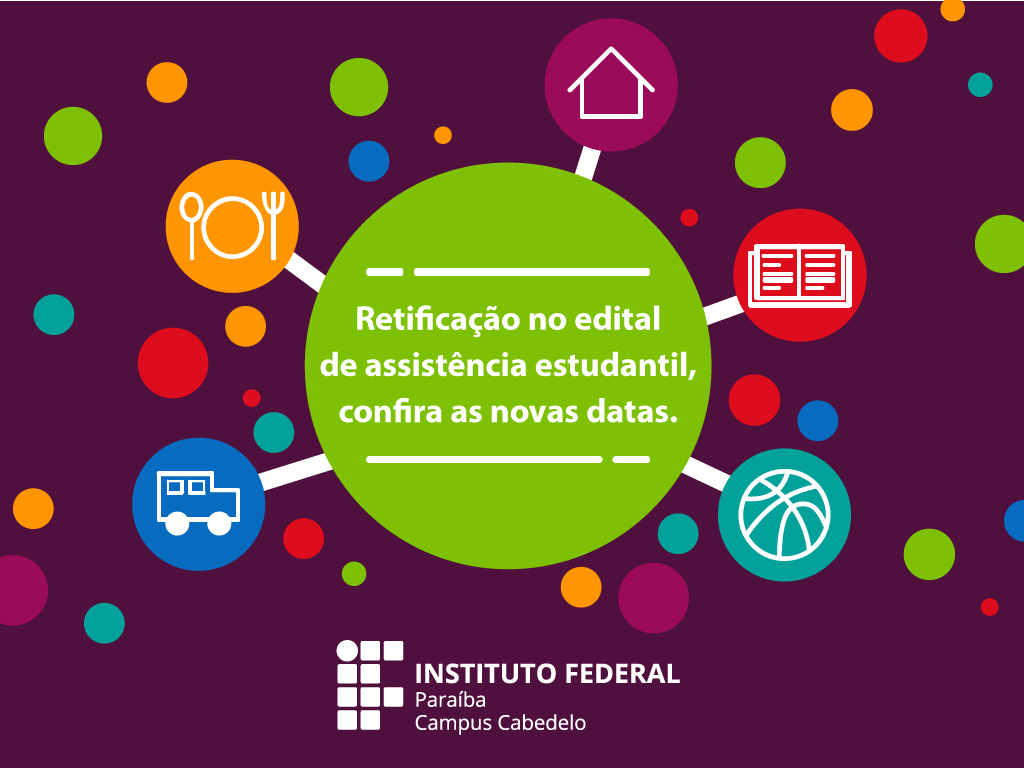Retificação Edital Assistência Estudantil