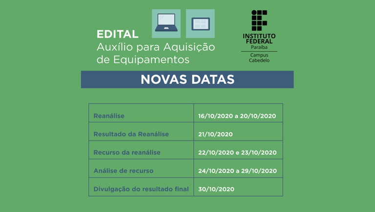 Resultado Preliminar (Após Recurso) - Novo Cronograma