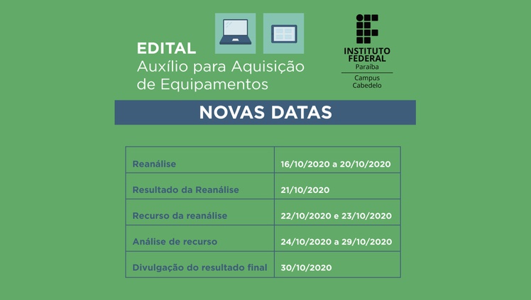 Resultado Preliminar (Após Recurso) - Novo Cronograma