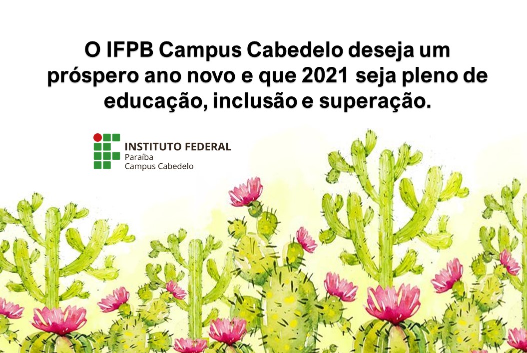 Cartela Mensagem de Fim de Ano 2020