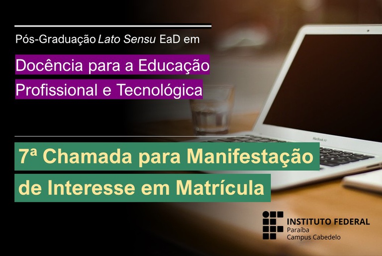 Edital - Estudantes DocentEPT - 7ª Chamada
