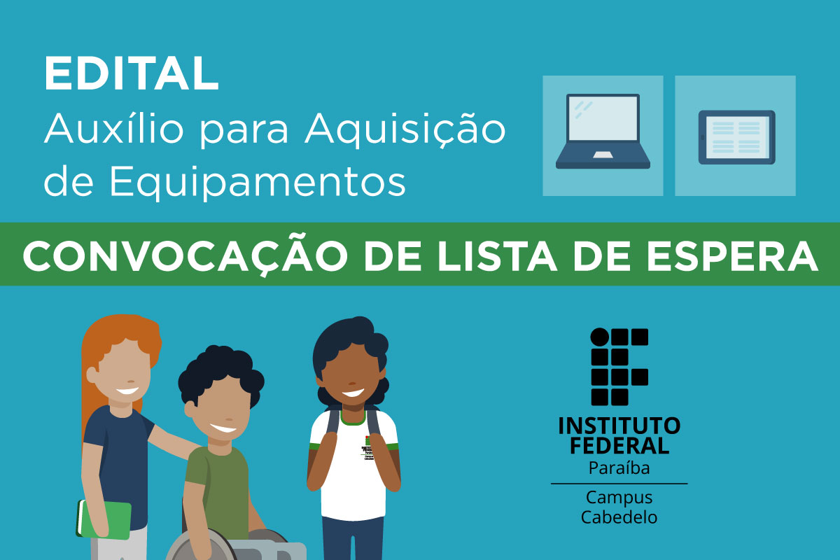 Convocação de Lista de Espera - Edital de Equipamentos