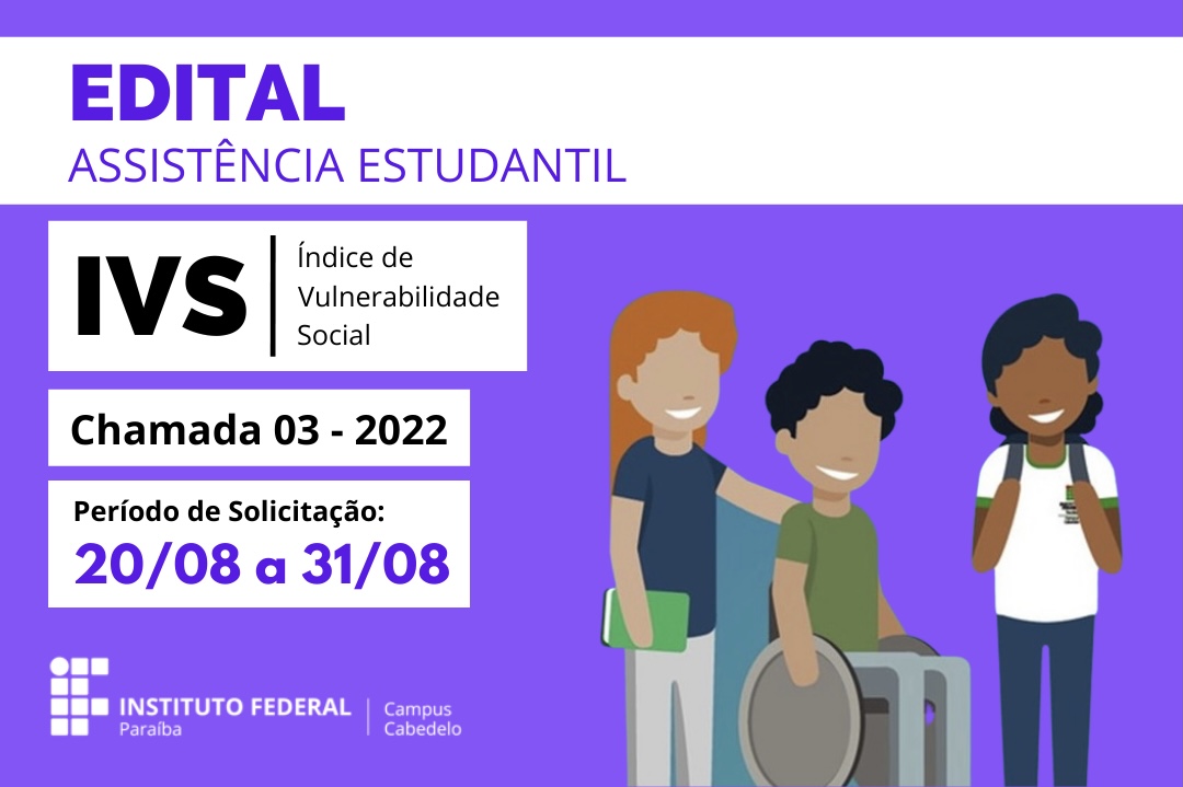 Edital IVS 2022 - Chamada 03