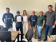 Com assinatura de convênio, a Coopercore vai realizar a coleta dos resíduos recicláveis secos descartados pelo Campus Cabedelo