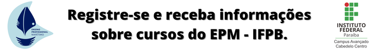 Registre-se e receba informações do EPM