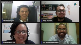 Membros da Comissão organizadora