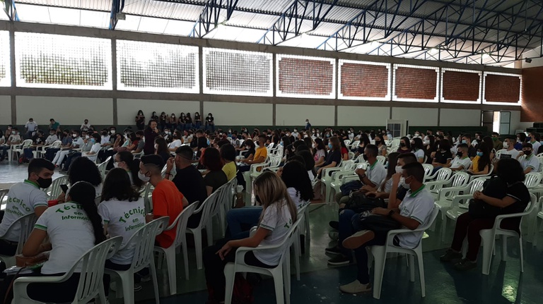 Recepção dos alunos