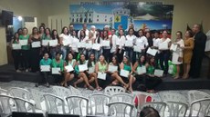 Turma certificada no município