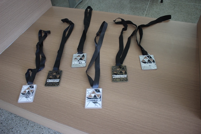 Medalhas de prata e bronze