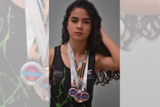 Clara Lavinha é promessa em esporte pouco conhecido entre os jovens