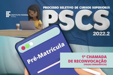 Candidatos são convocados novamente para pré-matrícula em cursos superiores do IFPB Campina