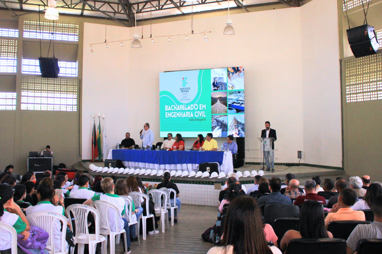  Aula Inaugural do curso de Engenharia Civil - 2025