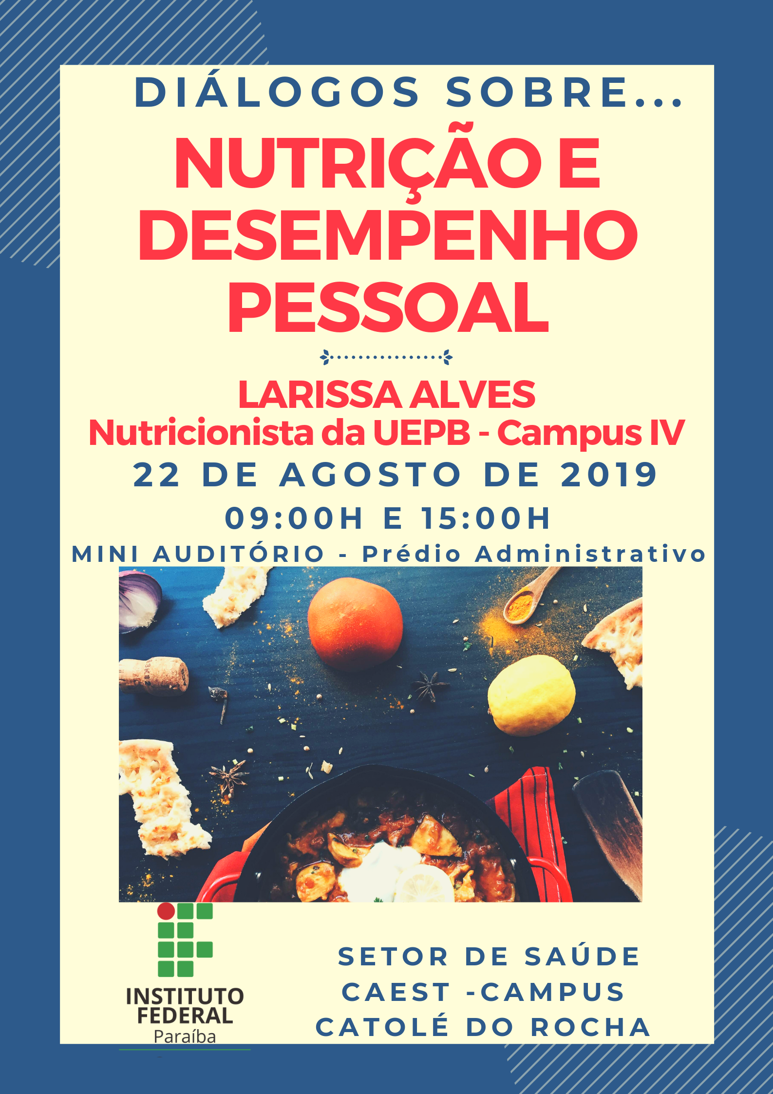 “Nutrição e desempenho pessoal”