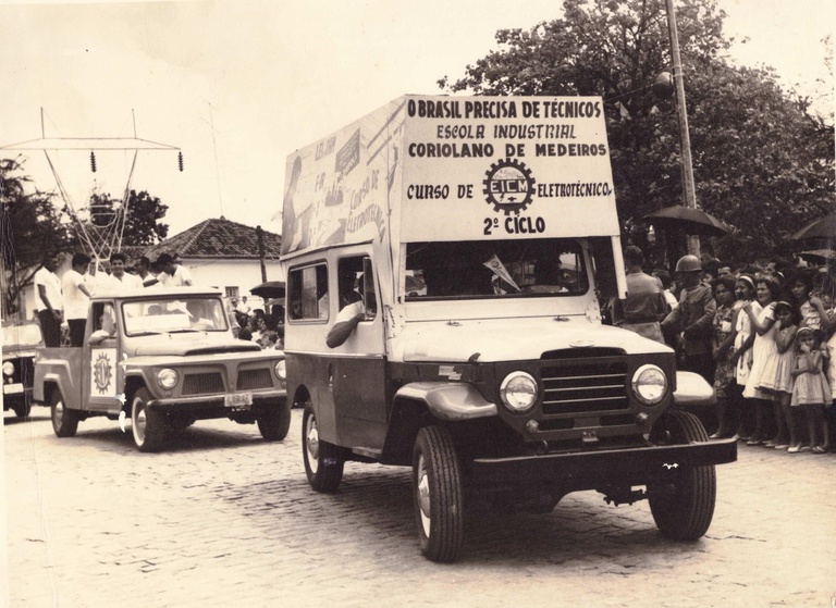 Década de 1960 - desfile no 07 de setembro