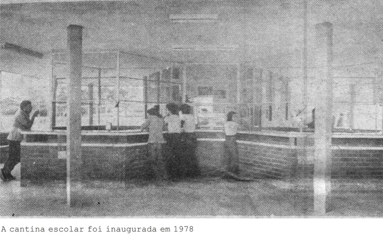 Cantina da Escola - 1978