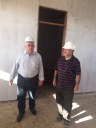 Visita da obra de construção do prédio definitivo