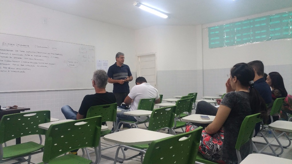 Pauta para Reitoria Itinerante 2