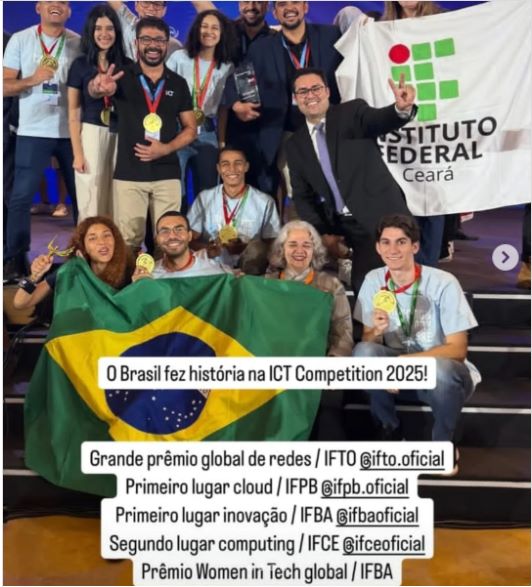 Brasil fez história na ICT Competition 2025