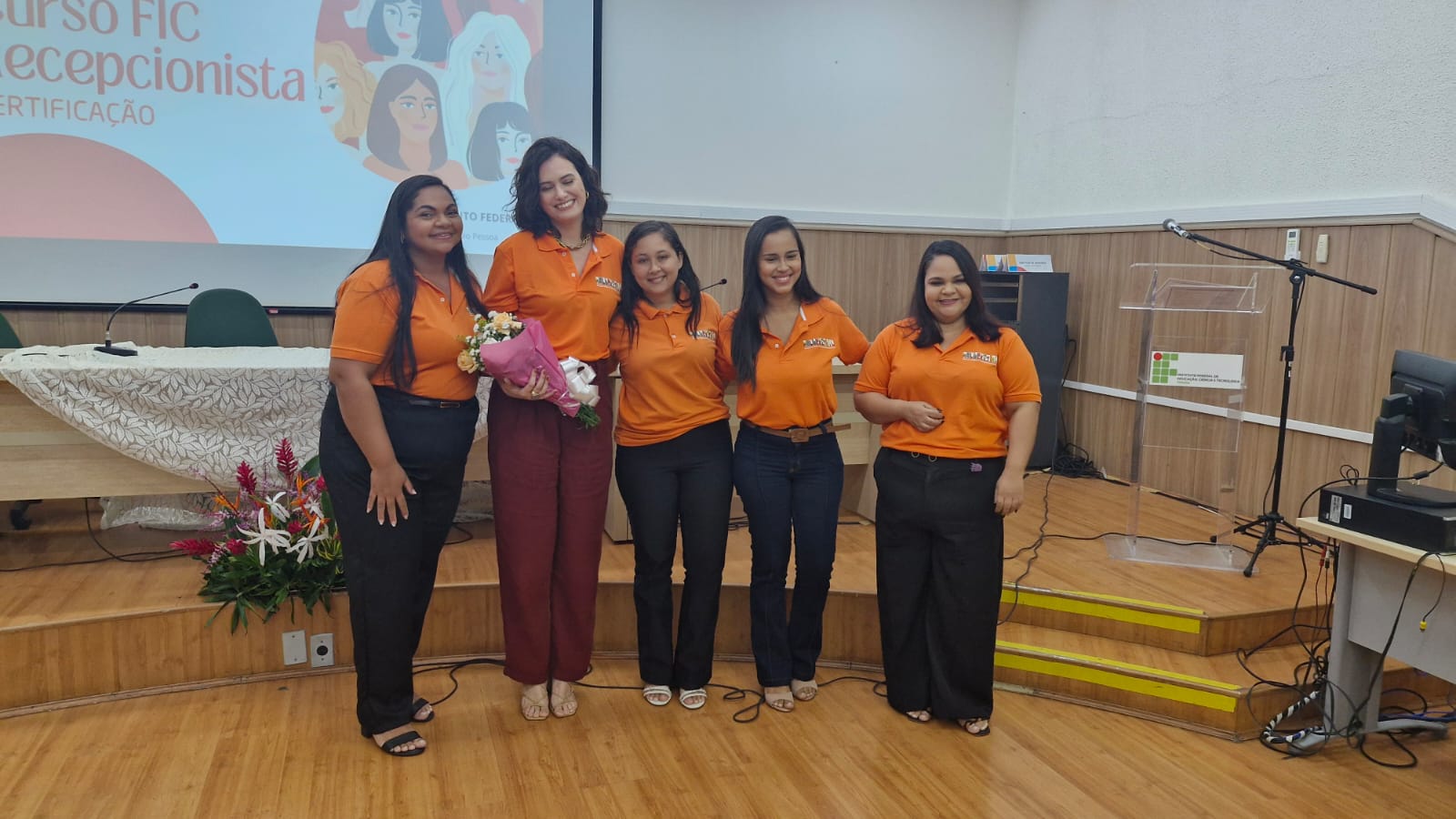 Certificação do Curso de Recepcionista