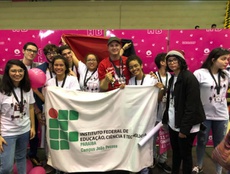 Equipe finalista da ONHB 2019