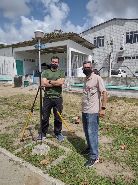 Professor Marconi Antão e Peter Garibaldi