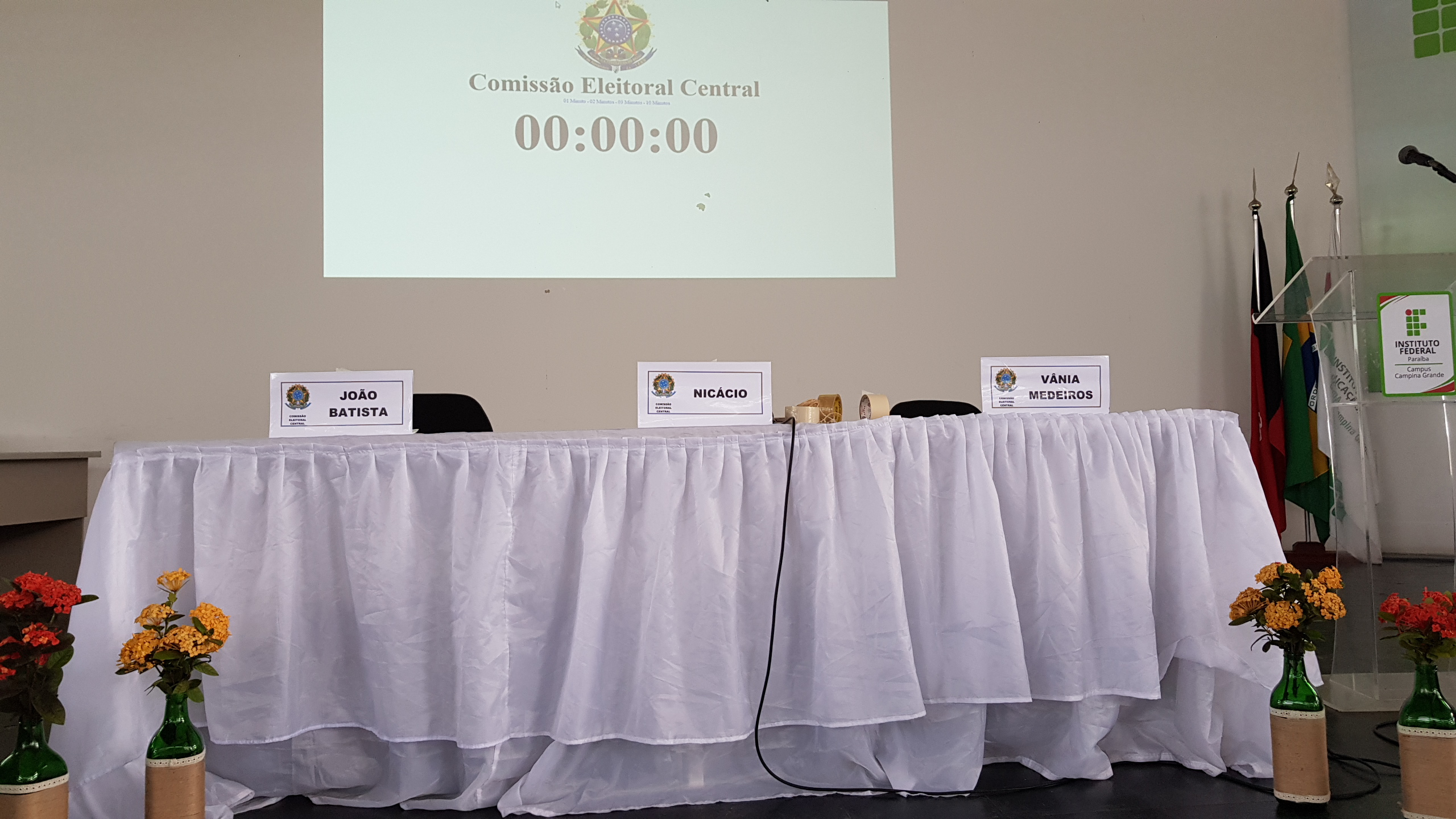 Debate na cidade de Campina Grande