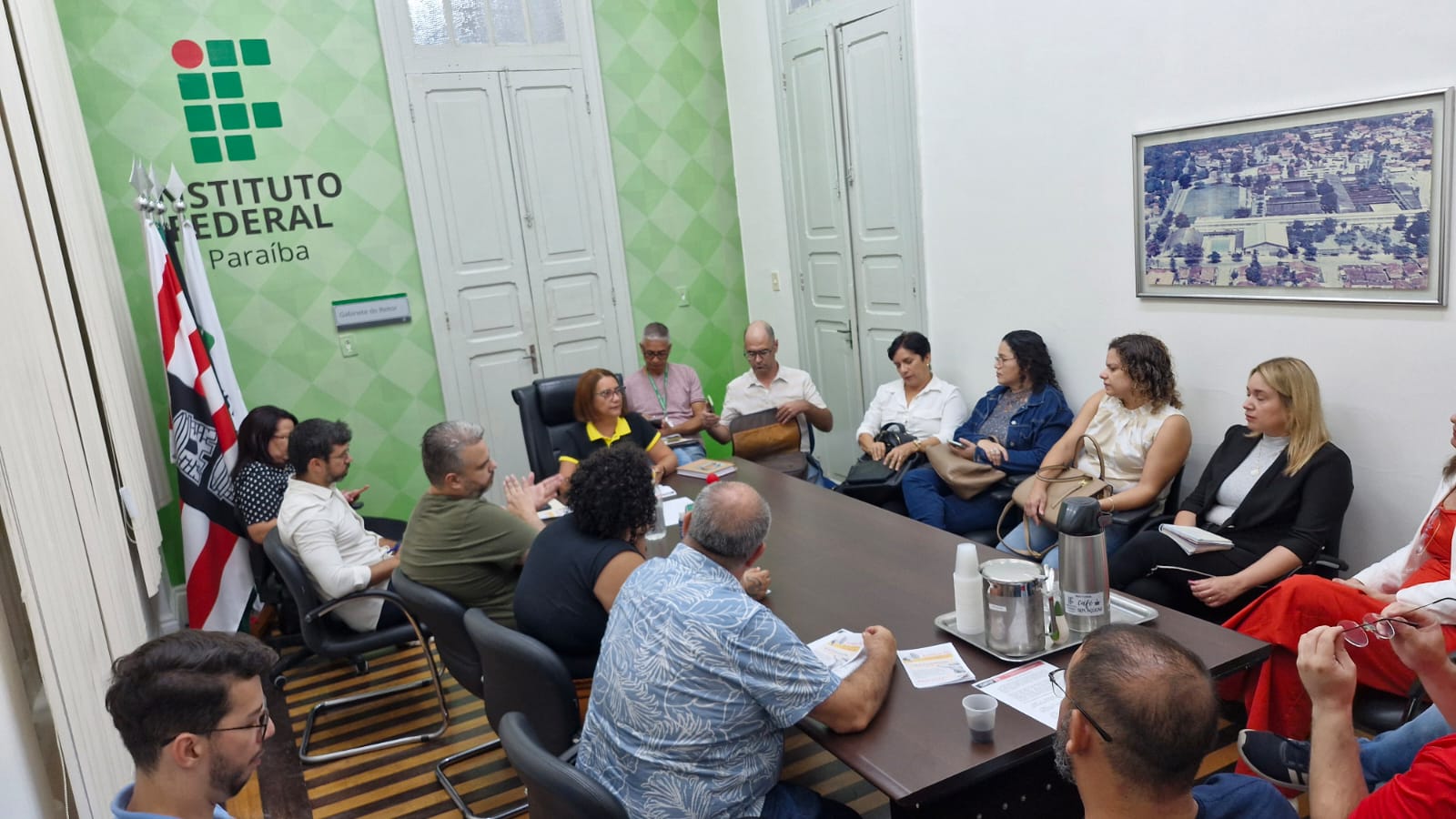 Reunião Reitoria Sintef-PB