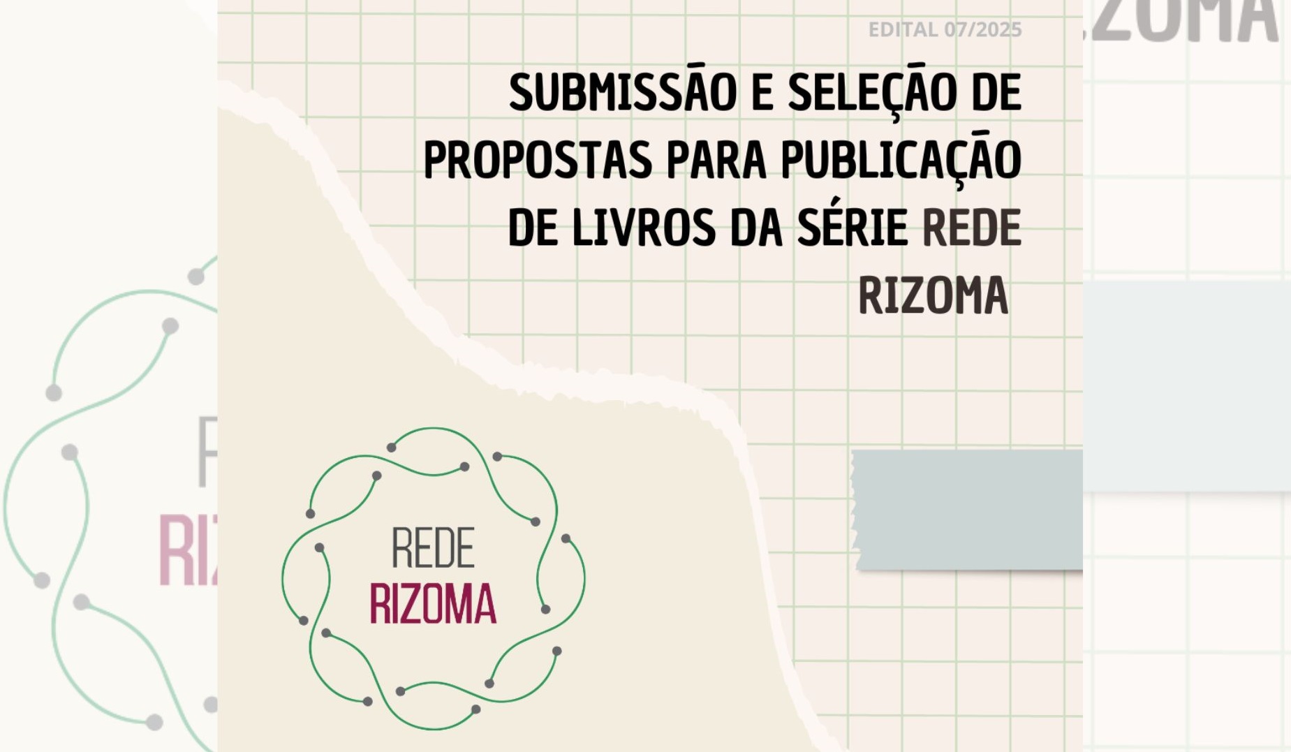 Chamada para submissão Rede Rizoma