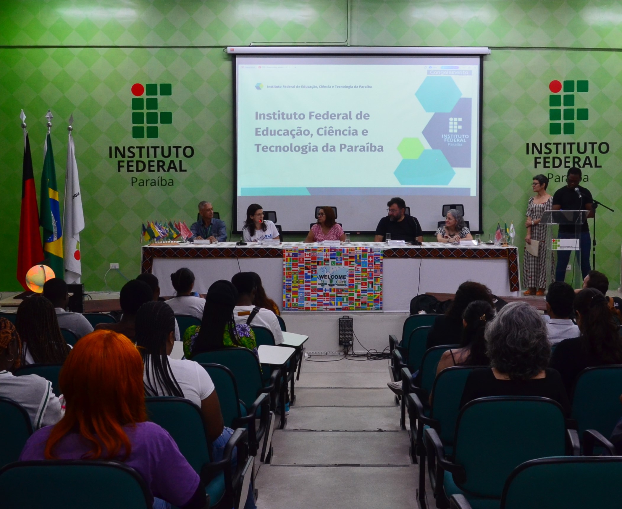 Recepção dos alunos estrangeiros