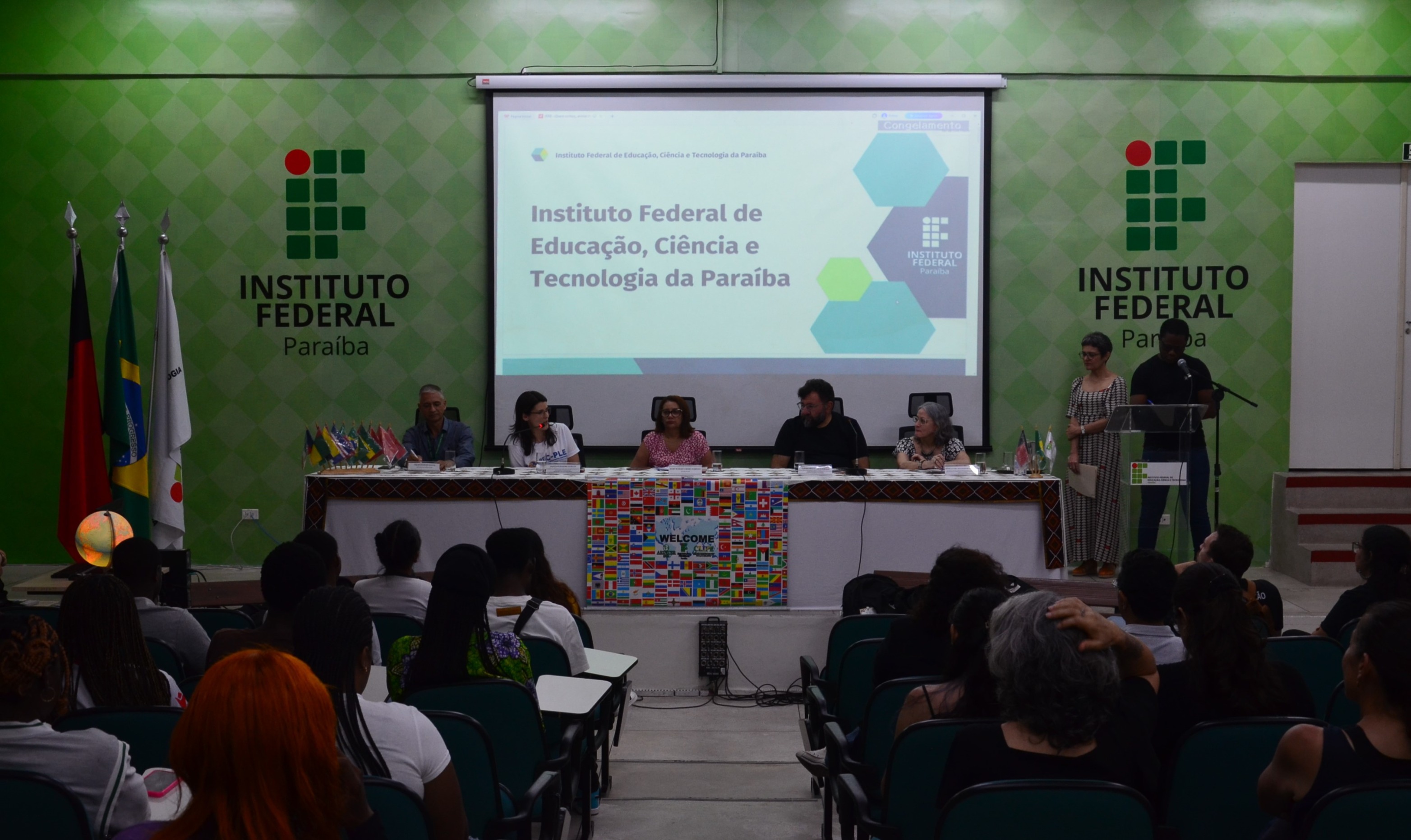 Recepção dos alunos estrangeiros