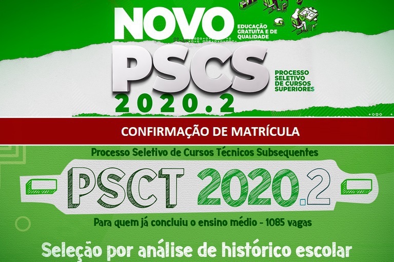 PSCS e PSCT-2020.2