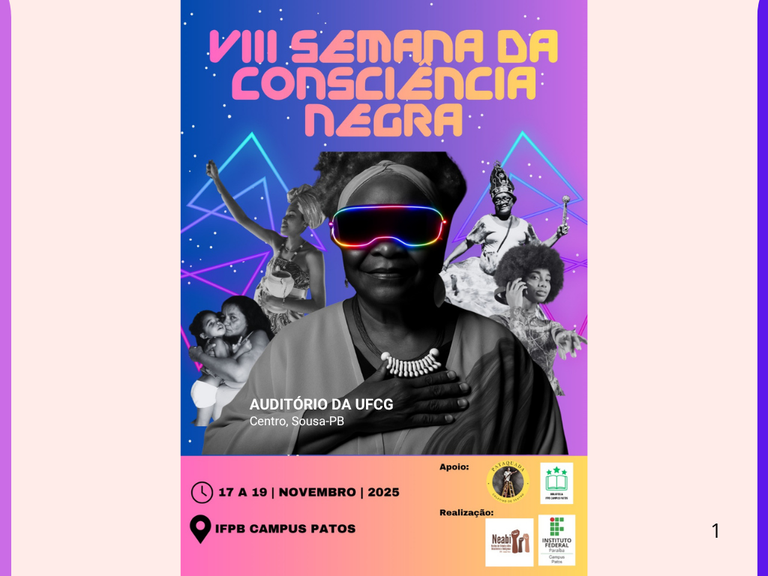 Evento acontece de 17 a 19 de novembro e celebra o orgulho  da negritude . Durante todo mês haverá atividades alusivas a data
