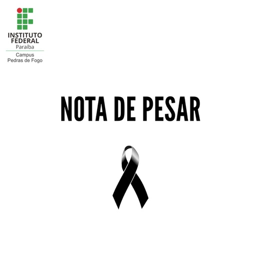 Nota de pesar 