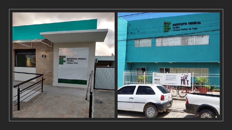 Campus Pedras de Fogo e Campus Areia 