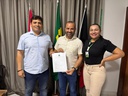 Jerônimo Nóbrega, Henry Lira (Prefeito de Santa Luzia) e Francinaide Souto