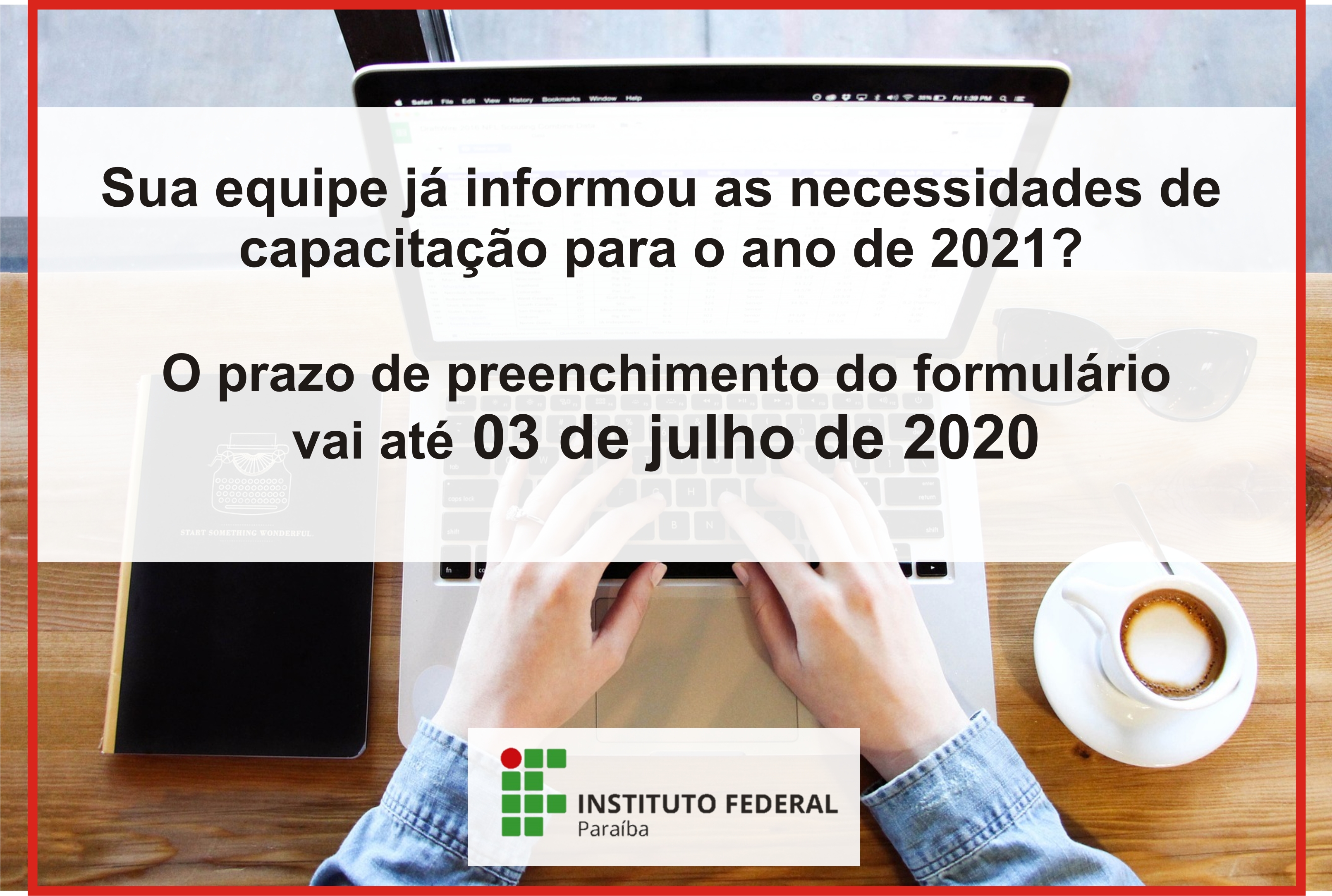 Lembrete de fim de prazo LNDP