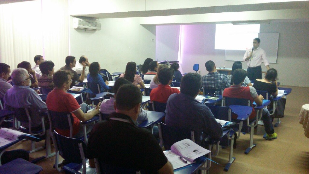 Primeiro dia de aula do Curso de GOF pela ENAP em Rede