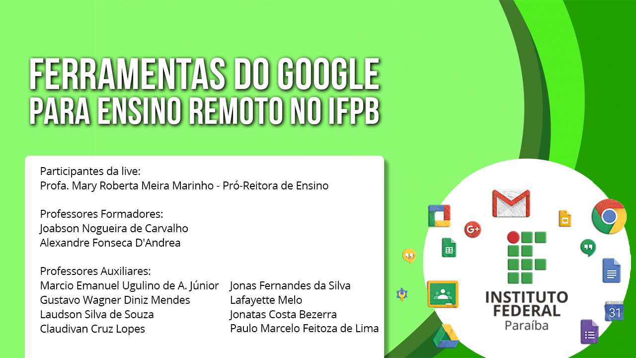 Live Capacitação em Ferramentas do Google