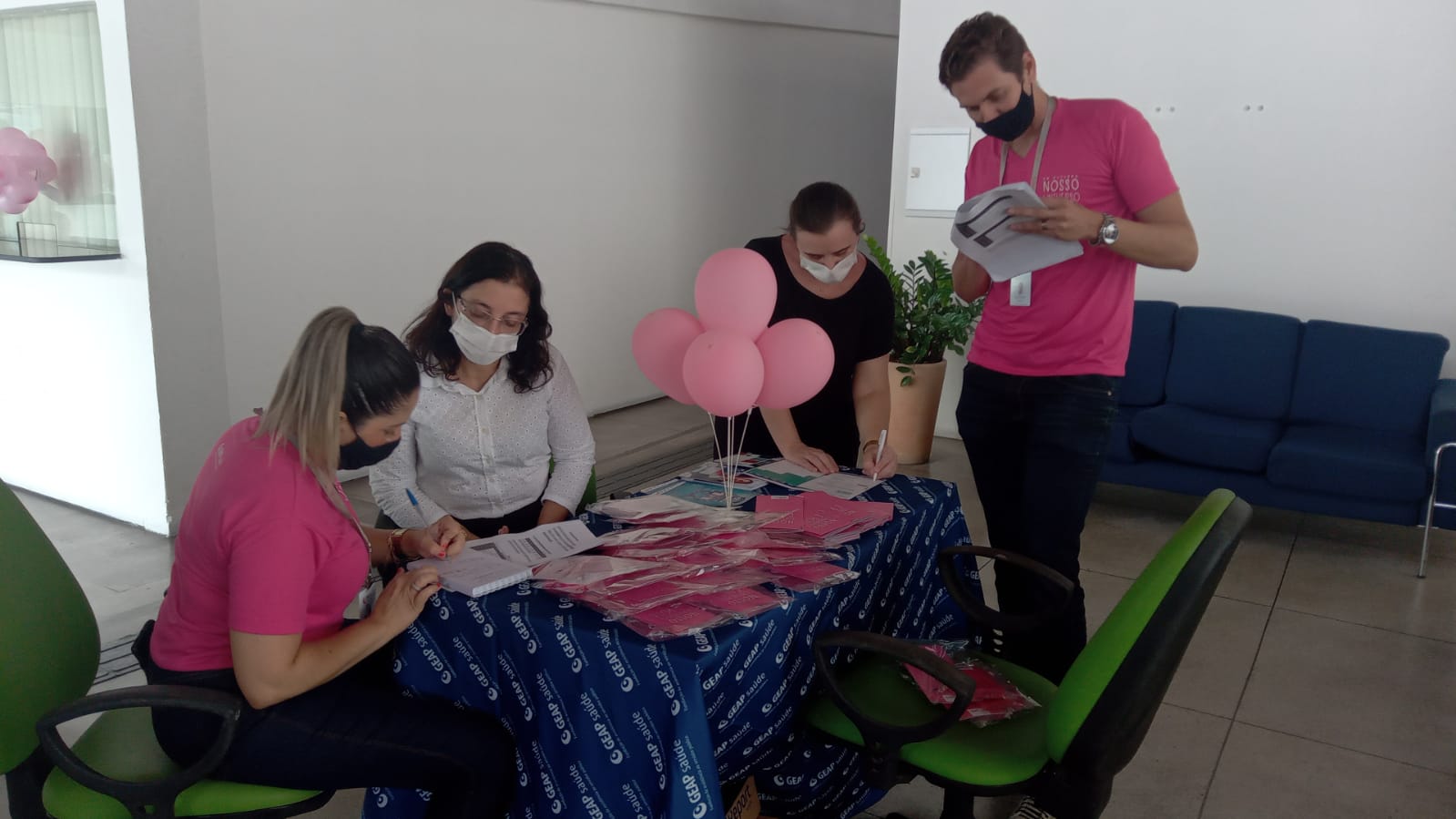 Ação Geap Outubro Rosa