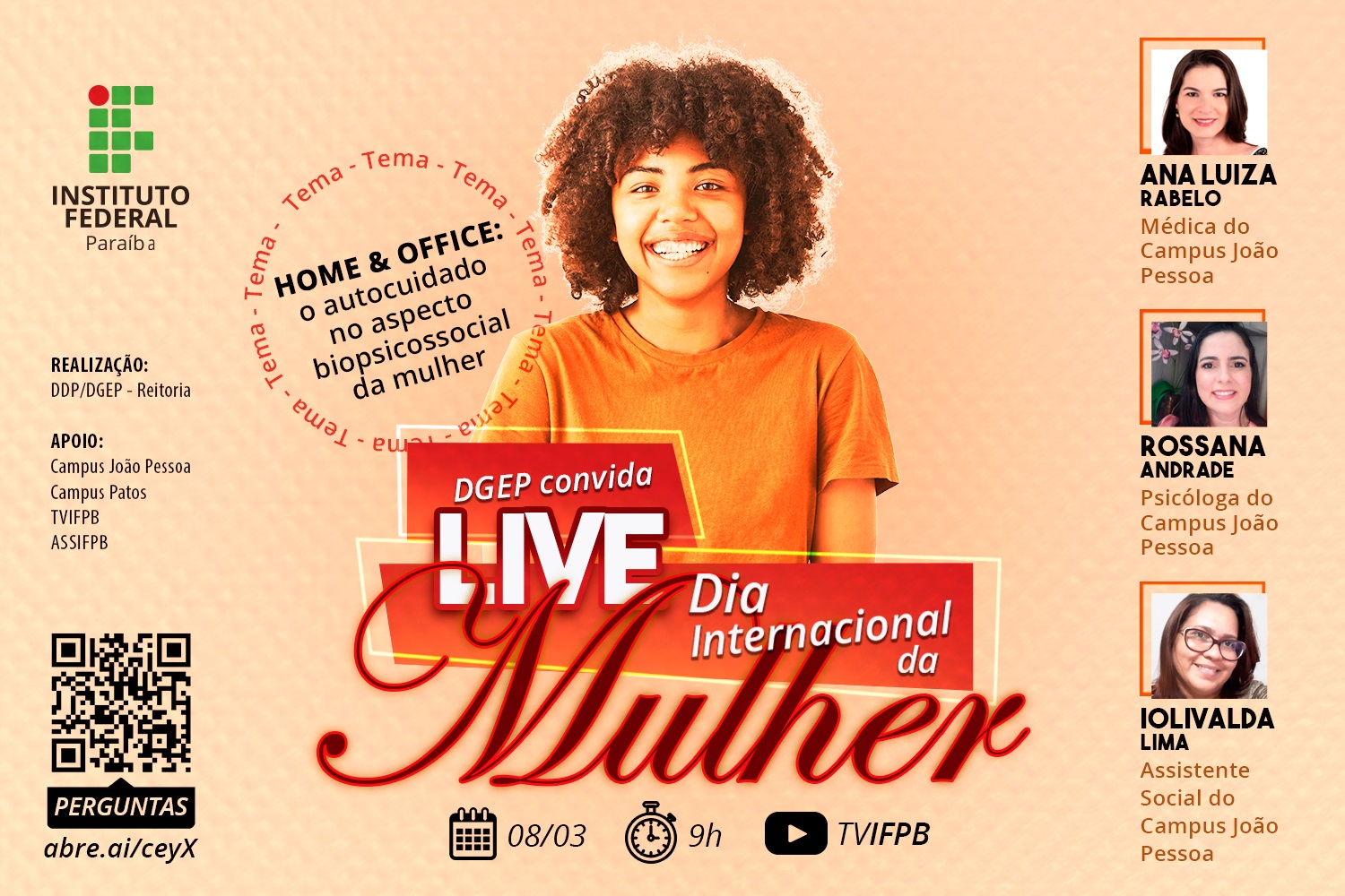 Live Dia da Mulher 2021