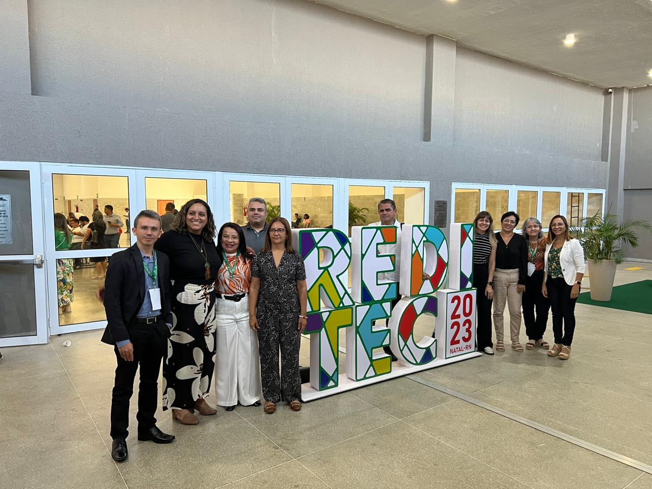 Parte da Comitiva do IFPB na Reditec