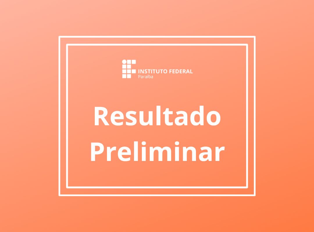 Resultado preliminar