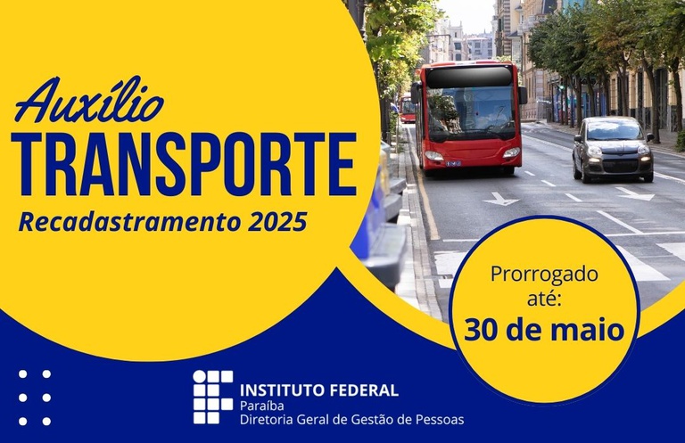 Recadastramento auxílio transporte