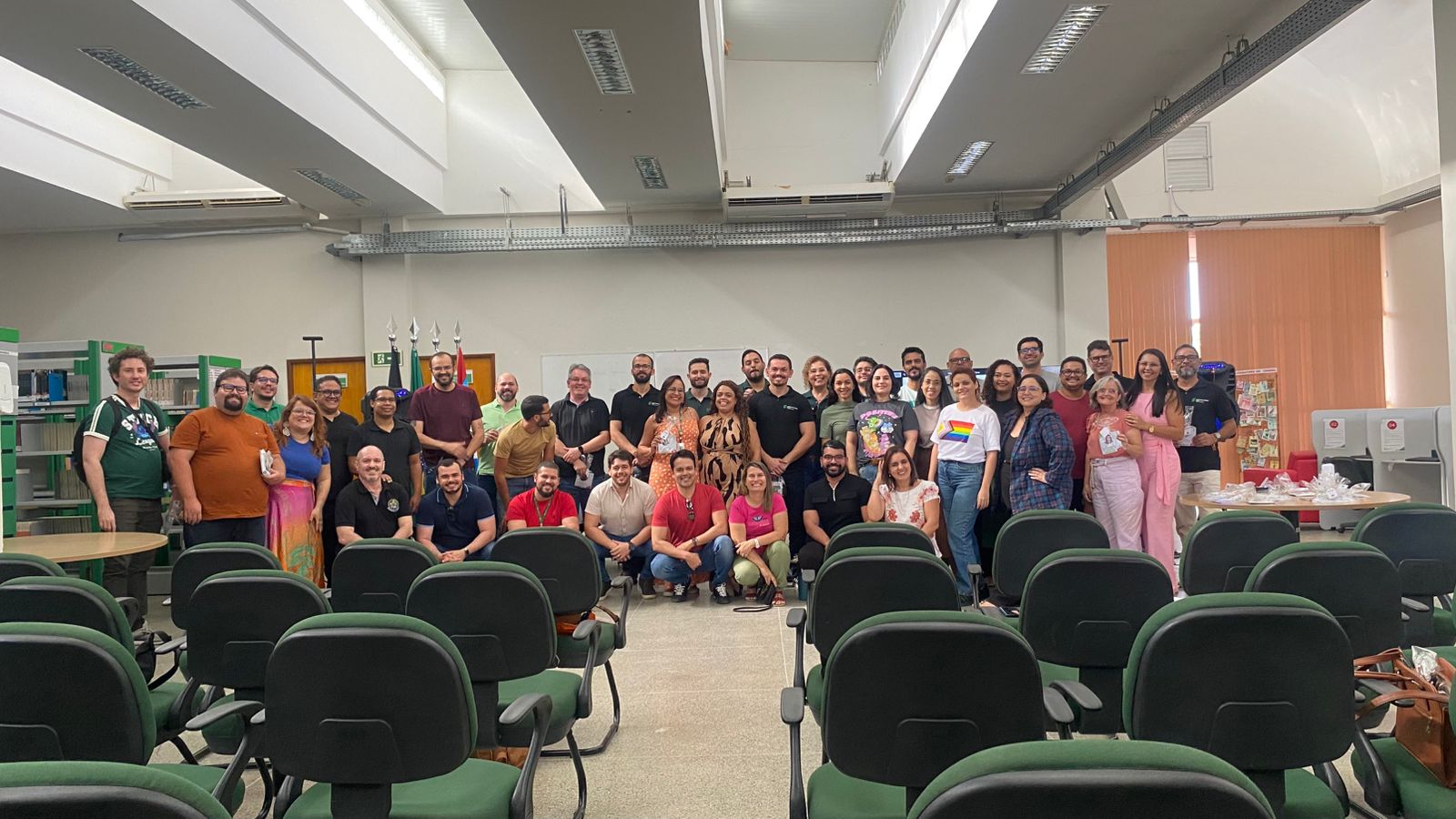 Ação no Campus Monteiro