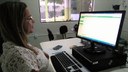 Patrícia Margela é a responsável, no Campus, pelo envio dos dados