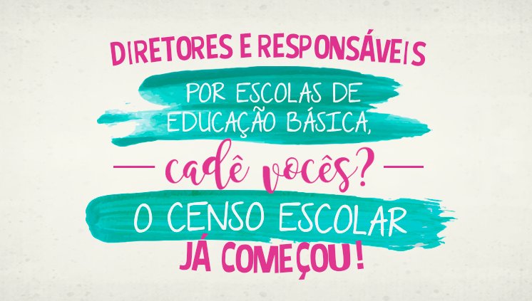Realizado anualmente, o Censo é o principal levantamento estatístico-educacional de âmbito nacional (arte: ACS/MEC)