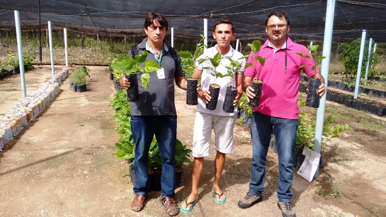 Parte da equipe do projeto